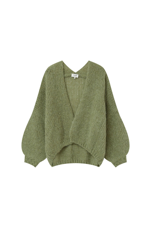 Gabriel Khaki Cardigan