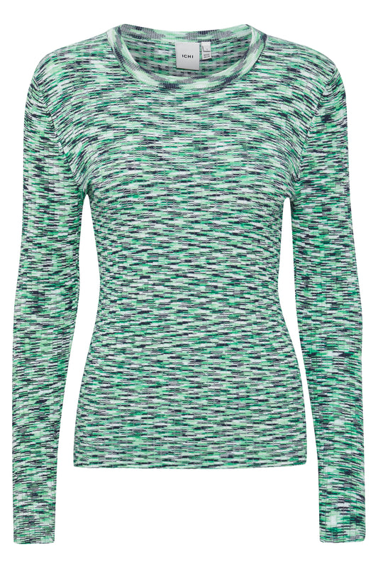 Brinoa Green Fleck Knitted Top