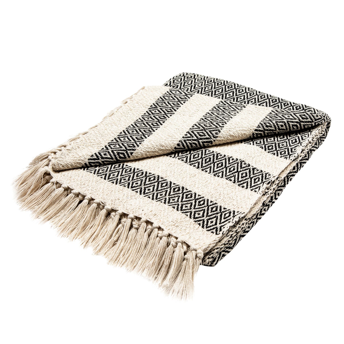 Scandi Boho Blanket Throw